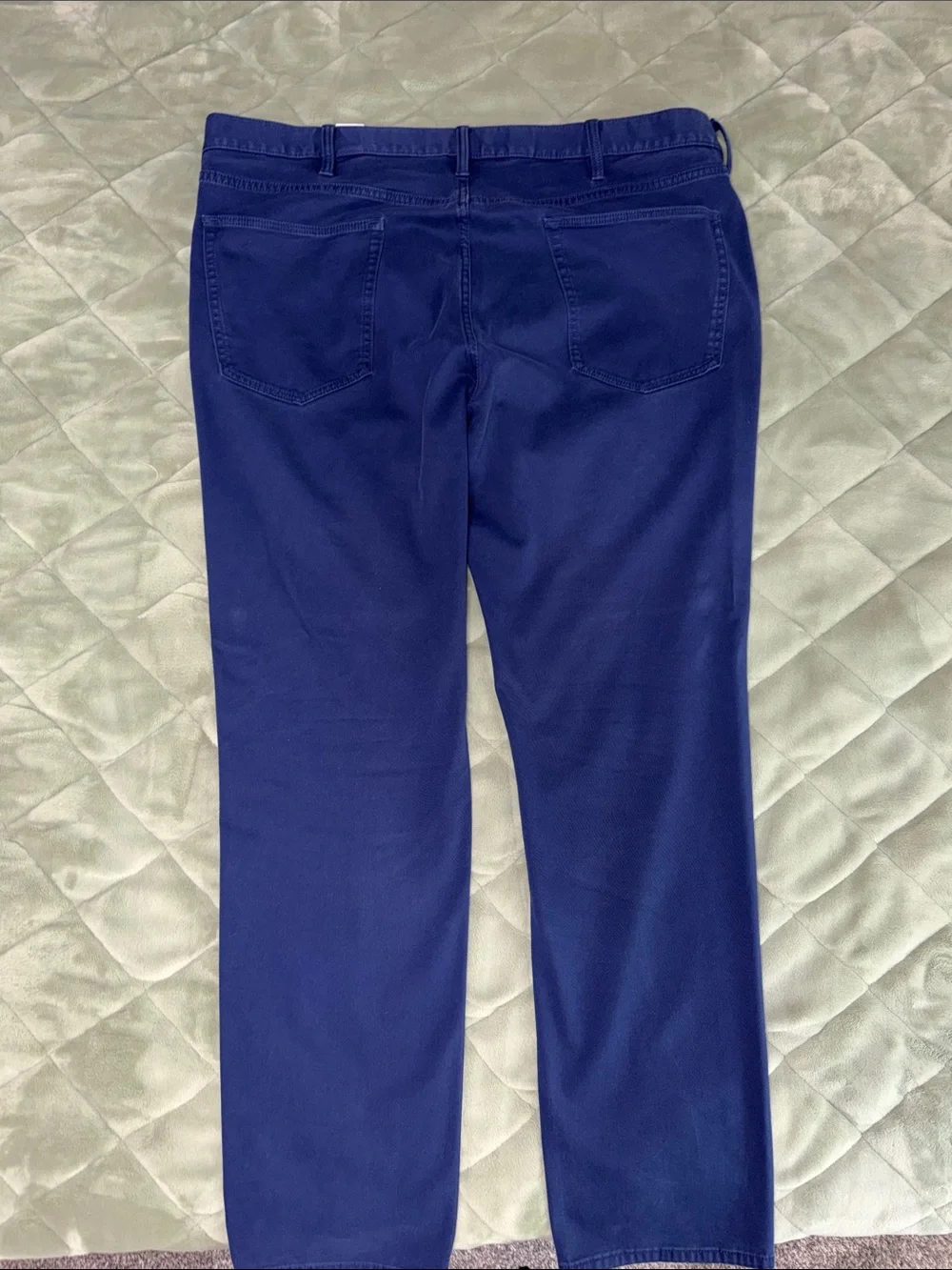 Banana Republic Men's Traveler Chinos - Royal Blue (42x34, Slim Fit)